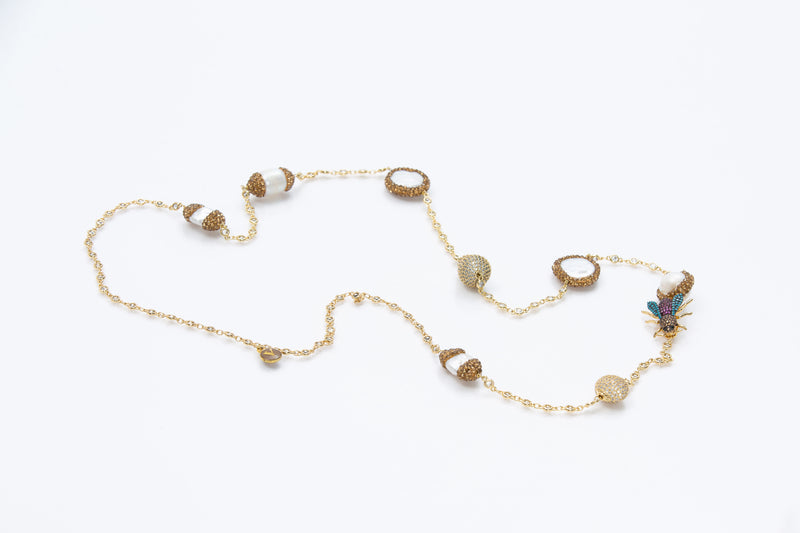 Mira Bee Necklace (Gold)