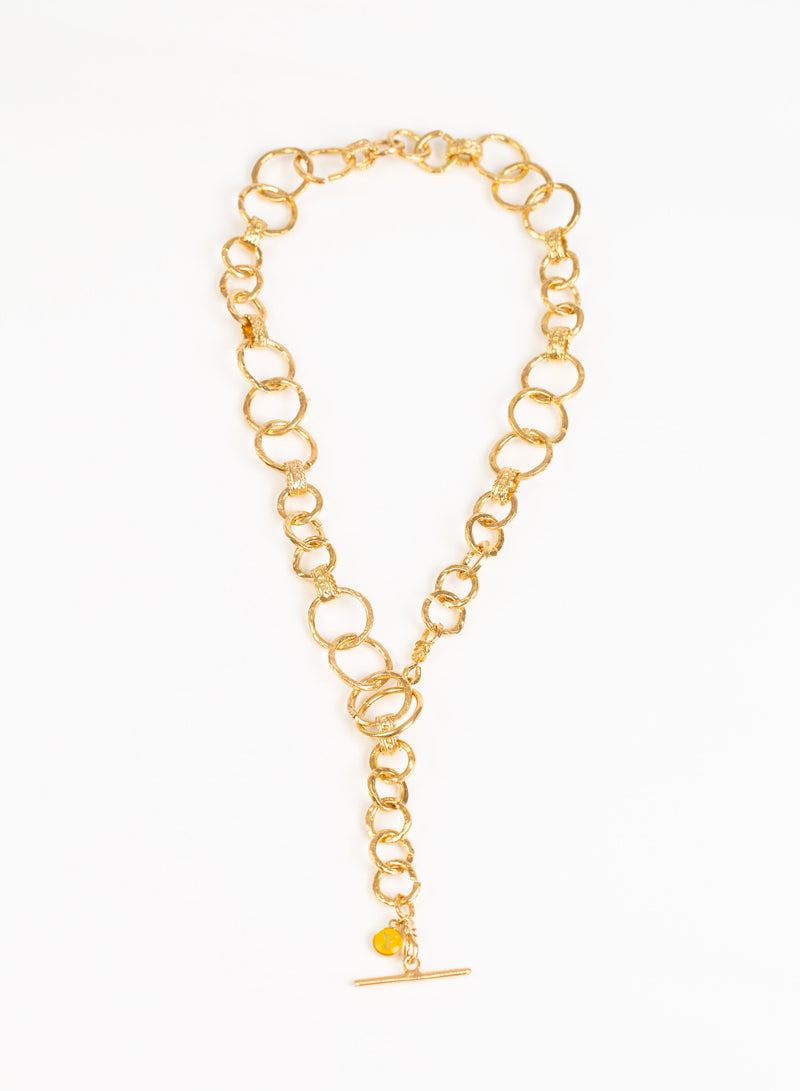 Nadia Necklace (Signature Link Chain Detail)