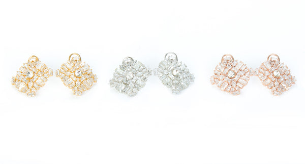White Gold Shiloh Earrings